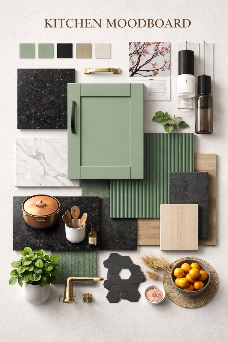 High-end material palette