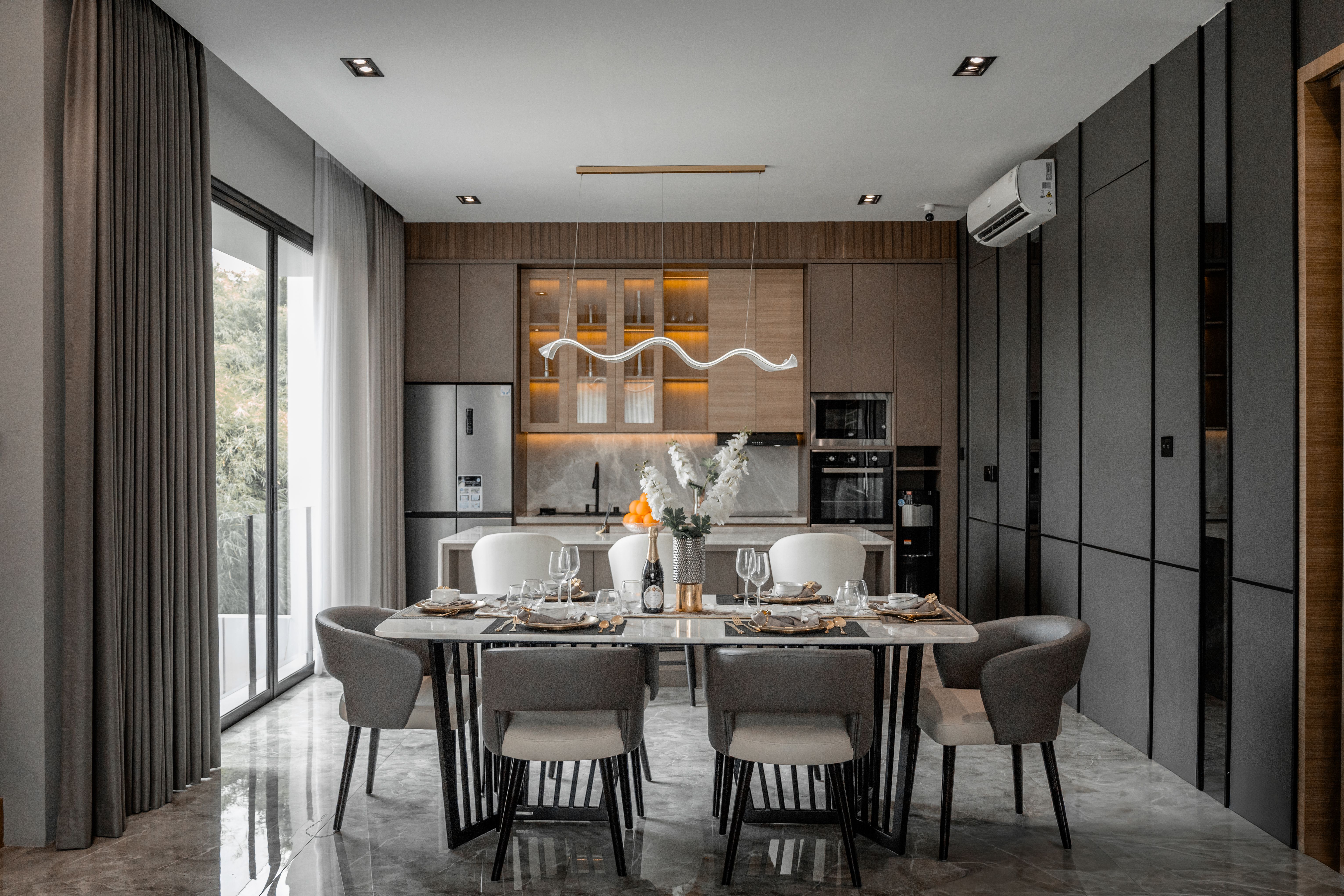 Master bedroom interior